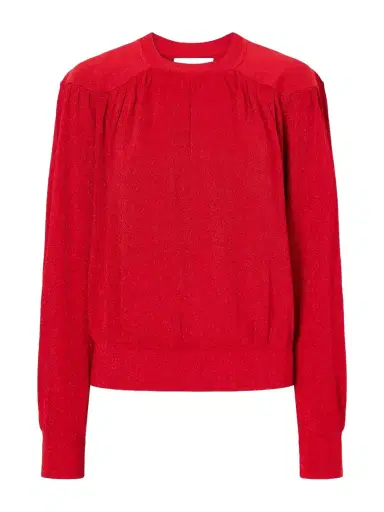 Isabel Marant Enza Gathered Sweater | Thumbnail 1