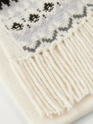 Arch4 Frostine Fringed Cashmere Scarf | Thumbnail 4