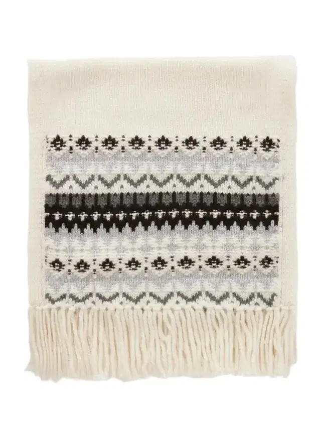 Arch4 Frostine Fringed Cashmere Scarf