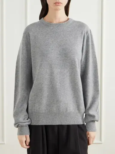 Extreme Cashmere The Be Classic Cashmere-blend Sweater | Thumbnail 3