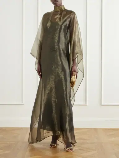 Taller Marmo Sphinx Lurex Fil-coupé Gown | Thumbnail 2 Taller Marmo Sphinx Lurex Fil-coupé Gown | Thumbnail 2