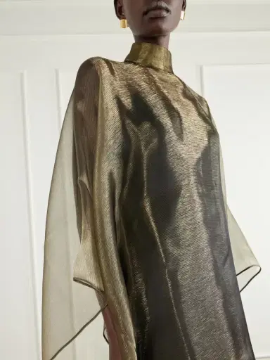 Taller Marmo Sphinx Lurex Fil-coupé Gown | Thumbnail 4 Taller Marmo Sphinx Lurex Fil-coupé Gown | Thumbnail 4
