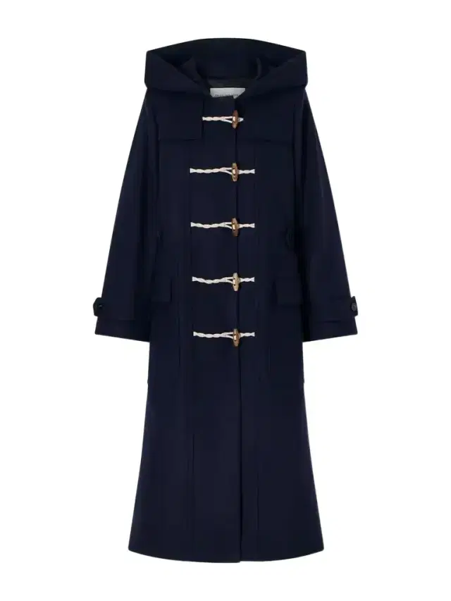 Wool-blend Twill Coat