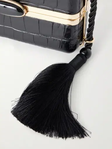 Simkhai Roma Croc-effect Leather Shoulder Bag | Thumbnail 5