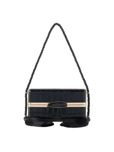 Simkhai Roma Croc-effect Leather Shoulder Bag | Thumbnail 1