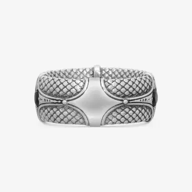 Konstantino Konstantino Aeolus Sterling Silver Black Spinel Ring Sz. 11.25 by The Solist | Thumbnail 3