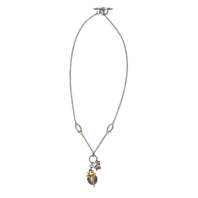 Konstantino Konstantino Paradise 18K Yellow Gold & Sterling Silver Corundum Necklace by The Solist