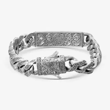 Konstantino Konstantino SS Classic Sterling Silver Link Bracelet by The Solist | Thumbnail 3