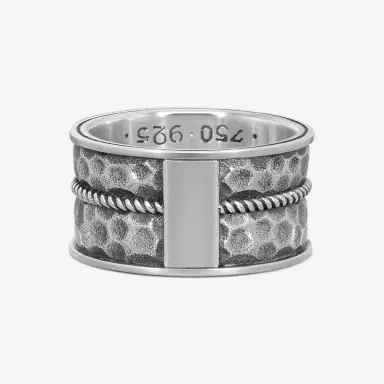 Konstantino Konstantino Stavros 18K Yellow Gold & Sterling Silver Ring Sz. 10.5 by The Solist | Thumbnail 3