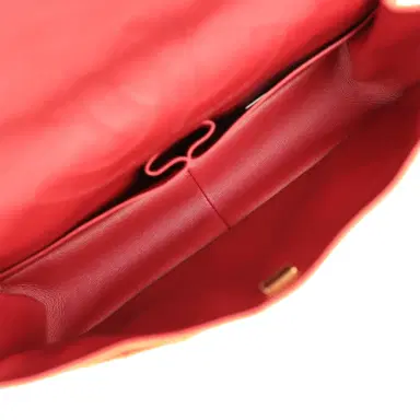 Chanel Chanel Maxi "Crush" Reissue 225 2.55 Double Flap Bag Camel Patinated Calfskin Gold Hardware | Thumbnail 9