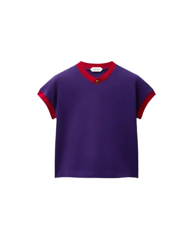 Versace Stretch Cotton-Jersey T-Shirt