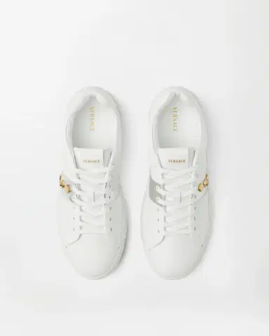 Versace Greca Embellished Sneakers | Thumbnail 1