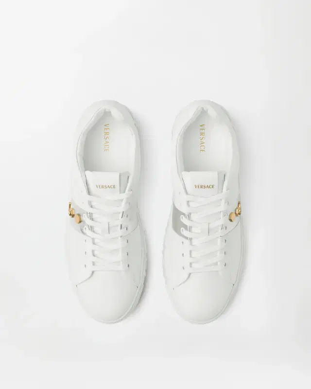 Versace Greca Embellished Sneakers
