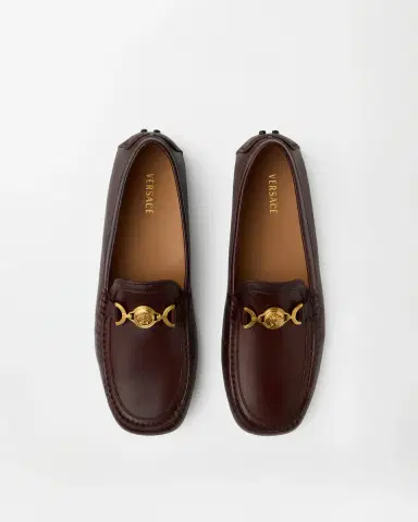 Versace Robin Driver Shoes | Thumbnail 2