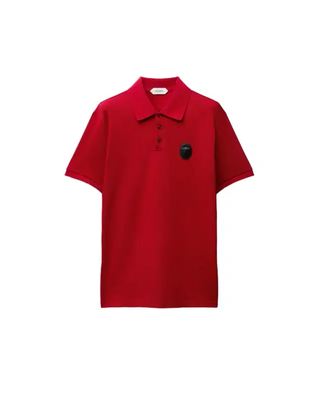 Versace Cotton Piqué Polo
