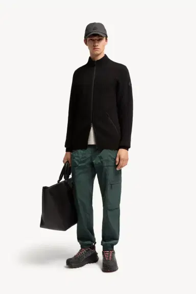 Moncler Cashmere Blend Zip-up Cardigan | Thumbnail 3