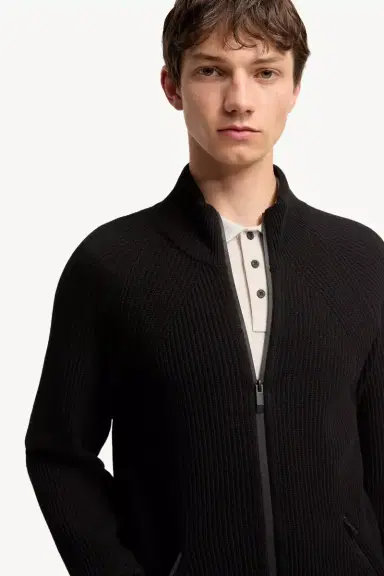Moncler Cashmere Blend Zip-up Cardigan | Thumbnail 7