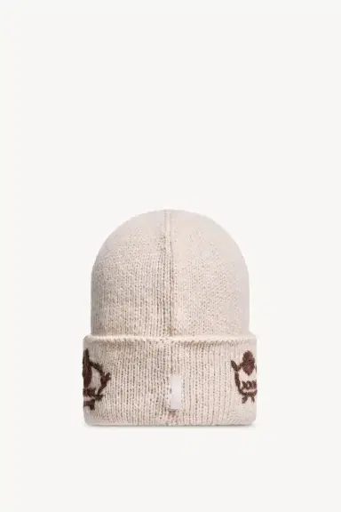 Moncler Embroidered Alpaca Blend Knit Beanie | Thumbnail 5