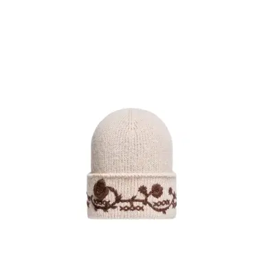 Moncler Embroidered Alpaca Blend Knit Beanie | Thumbnail 1