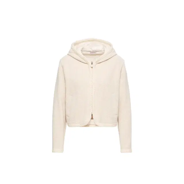 Moncler Waffle Knit Zip-up Hoodie