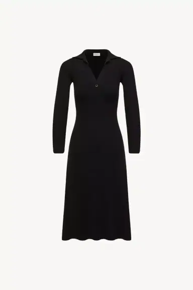 Moncler Wool Blend Knee-length Polo Dress | Thumbnail 2