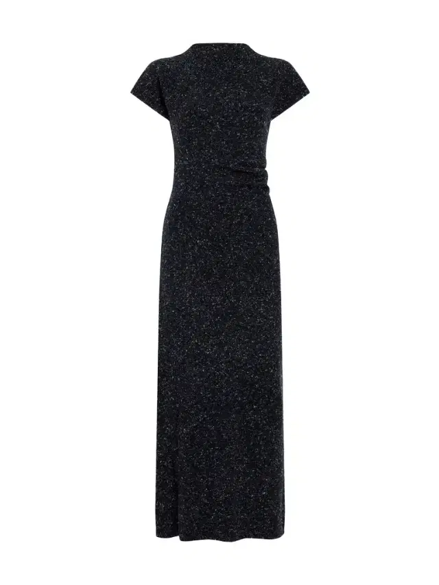 Abie Donegal Knit Wool Midi Dress