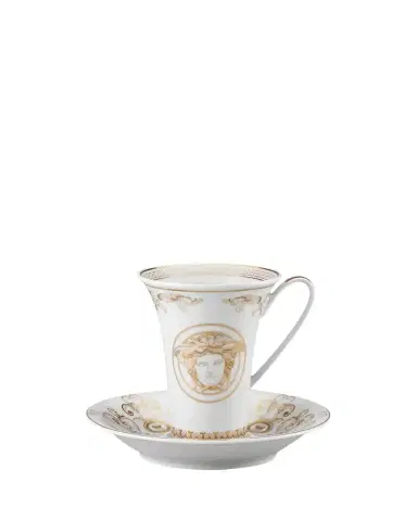 Versace Medusa Gala Coffee Cup & Saucer | Thumbnail 1
