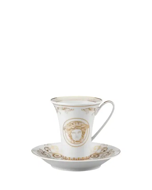 Versace Medusa Gala Coffee Cup & Saucer