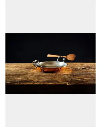 Sertodo Copper Copper Paella Pan, 8"Dia. | Thumbnail 2