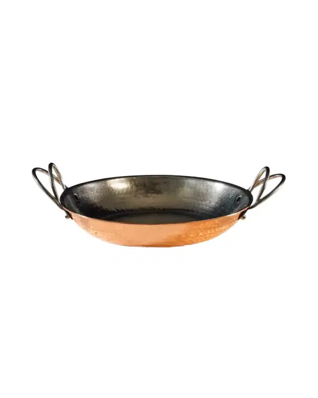 Sertodo Copper Copper Paella Pan, 8"Dia.