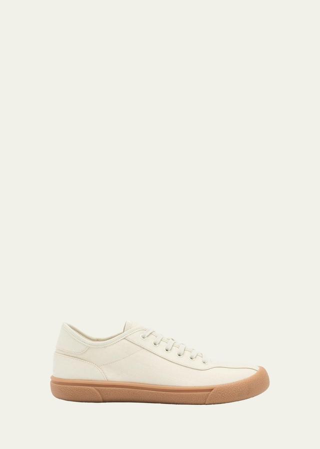 The Row Canvas Low-Top Sneakers
