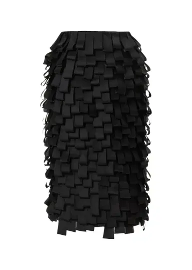 Carolina Herrera Silk Layered Pencil Skirt | Thumbnail 1