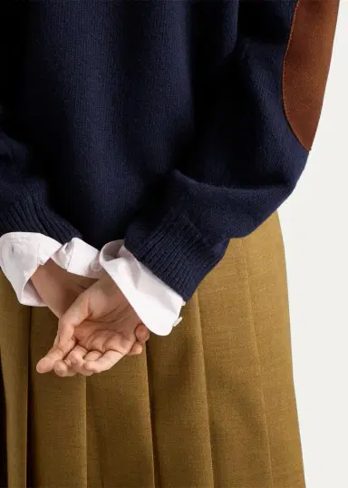 Prada Scarf-Detail Silk Shirt | Thumbnail 5