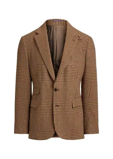 Ralph Lauren Purple Label Men's Glenn Hand-Tailored Plaid Suit Jacket | Thumbnail 1 Ralph Lauren Purple Label Men's Glenn Hand-Tailored Plaid Suit Jacket | Thumbnail 1