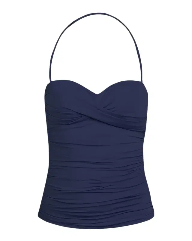 La Blanca Island Goddess Twist Bandini Swim Top