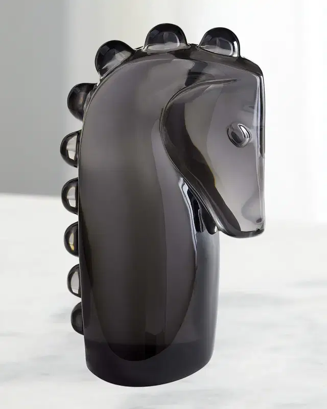 Jonathan Adler Acrylic Horse Objet