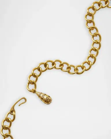 Veronica Beard Western Chain Belt with Removable Charm Bracelet | Thumbnail 3