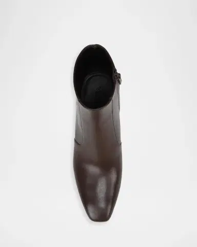 Vince Tegan Leather Ankle Boots | Thumbnail 4