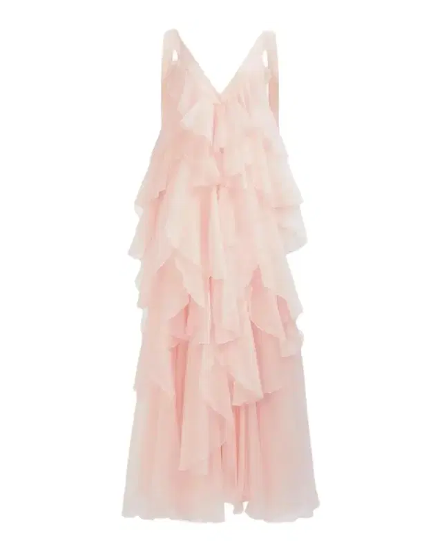Aje Athena Tiered Ruffle Gown