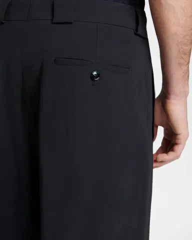 Giorgio Armani Men's Virgin Wool-Blend Straight-Leg Trousers | Thumbnail 5