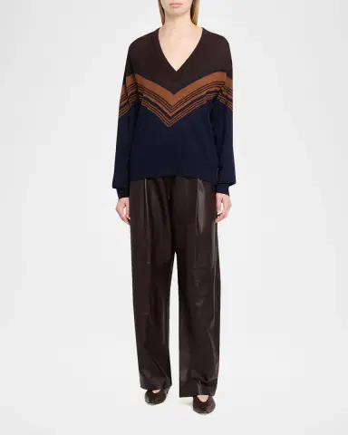 A.L.C. Nicole Chevron Wool Sweater | Thumbnail 2