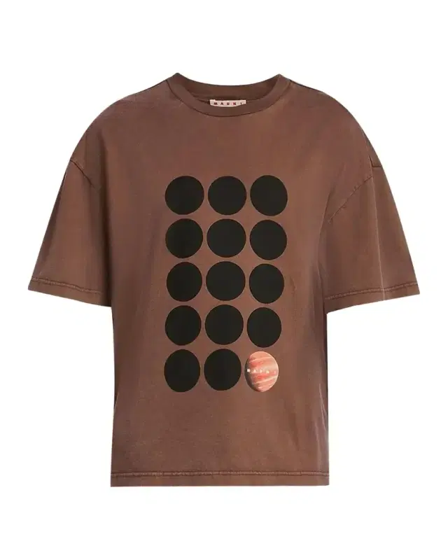 Marni Men's Cotton Graphic T-Shirt