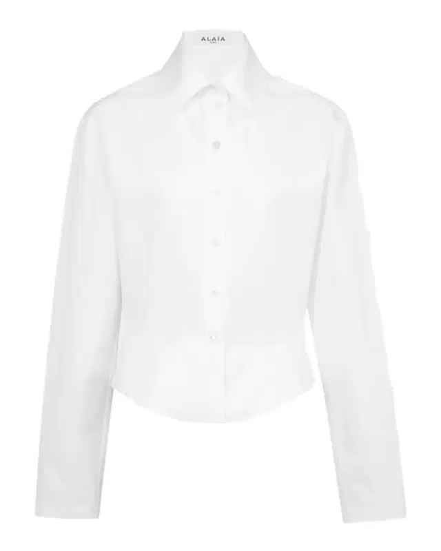 Basque Poplin Cotton Shirt