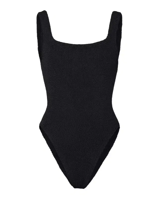 Square-Neck One-Piece Swimsuit