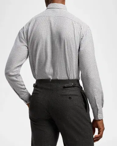 Ralph Lauren Men's Tattersall Twill Sport Shirt | Thumbnail 3