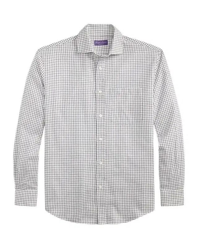 Ralph Lauren Men's Tattersall Twill Sport Shirt