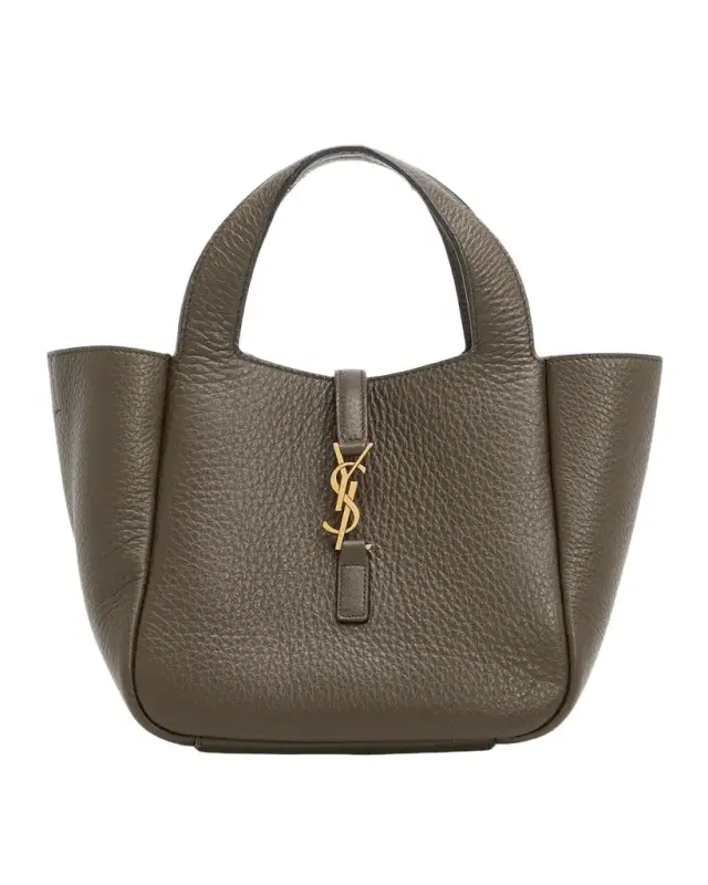 Le 5 à 7 Bea Mini Tote Bag in Grained Leather