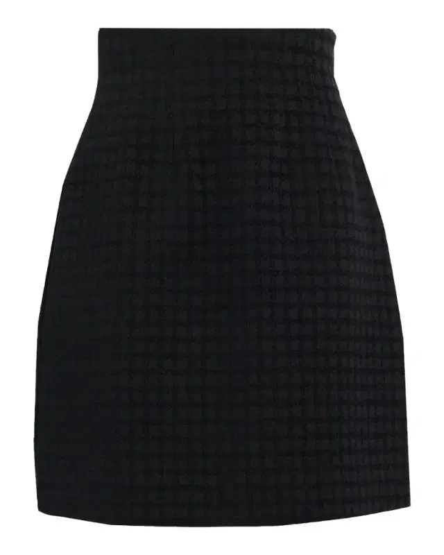 TOTEME Curved Chenille Mini Skirt