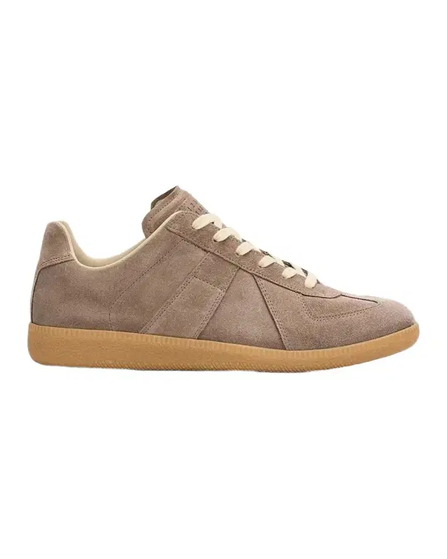 Maison Margiela Replica Suede Low-Top Sneakers