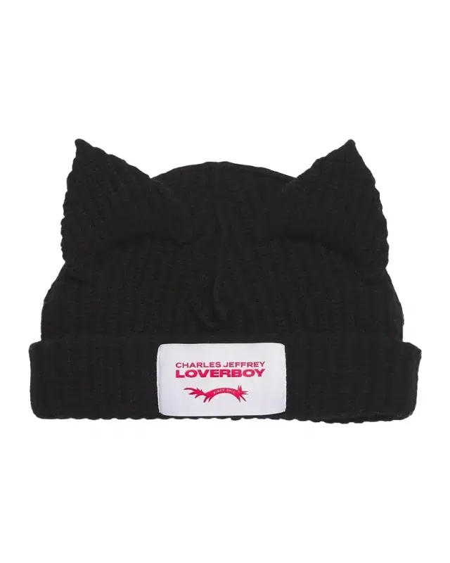 Charles Jeffery Loverboy Chunky Ears Wool Beanie